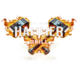 Hammer Grill logo.